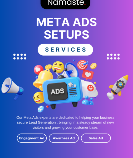 Blue and Purple Modern SEO Services Instagram Post (1)